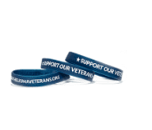 "Support Our Veterans" wristbands