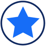 Mesothelioma Veterans Center Icon Blue Star