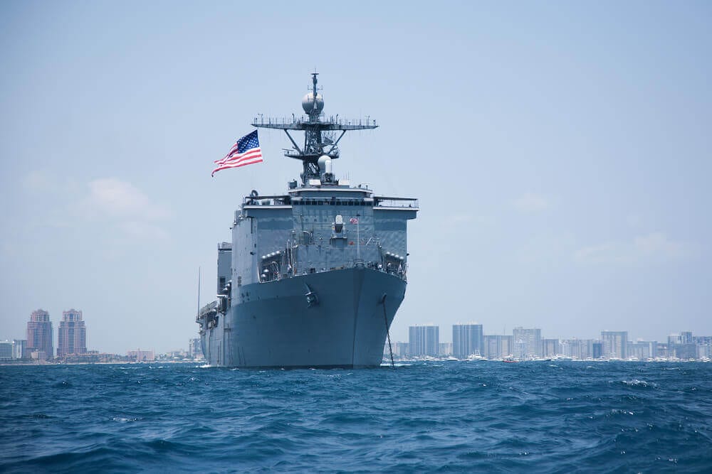 American Navy Ship