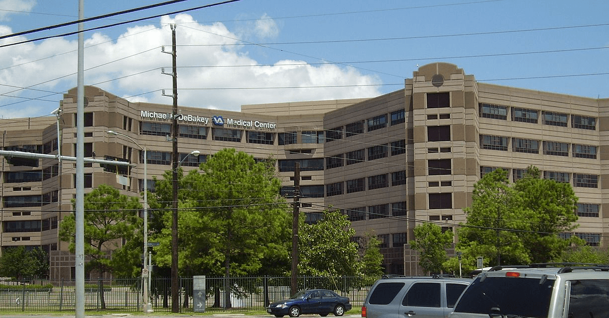 landscape view of houston va hospital