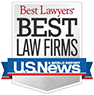 Grey logo for the U.S. News Best Lawyers/Best Law Firms Award