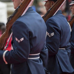 Air Force Soldiers at Parade