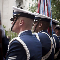 Coast Guard Soldiers at Parade