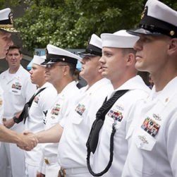 Navy Soldiers in Uniforms
