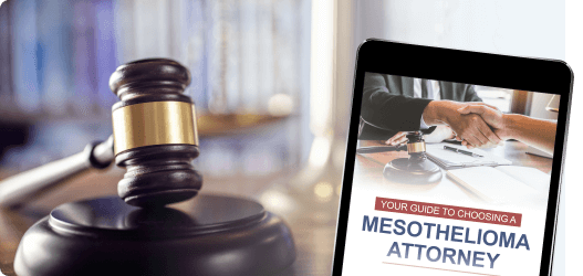 Mesothelioma Attorney Checklist with Gavel