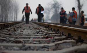 Railroad workers