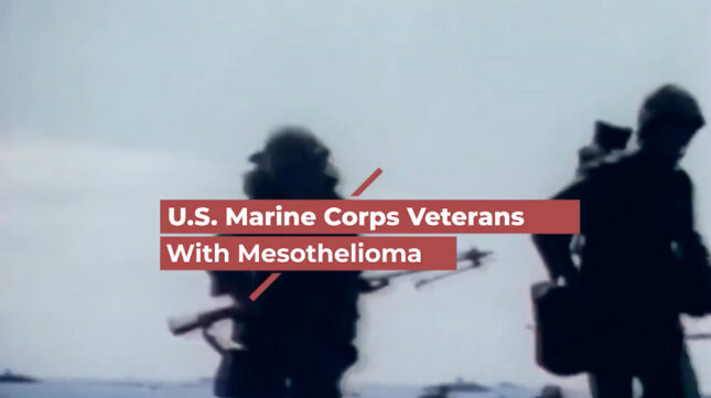 Mesothelioma and Marine Corps Veterans Video Thumbnail