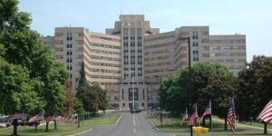 Exterior shot of the Albany Stratton VA